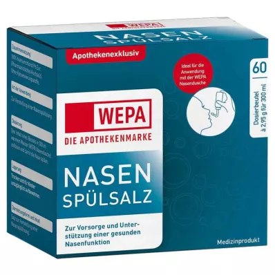WEPA Salt til næseskylning, 20X2,95 g