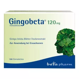 GINGOBETA 120 mg filmovertrukne tabletter, 100 stk