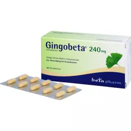 GINGOBETA 240 mg filmovertrukne tabletter, 50 stk