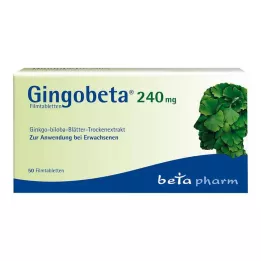 GINGOBETA 240 mg filmovertrukne tabletter, 50 stk