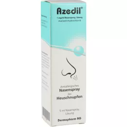 AZEDIL 1 mg/ml opløsning til næsespray, 5 ml