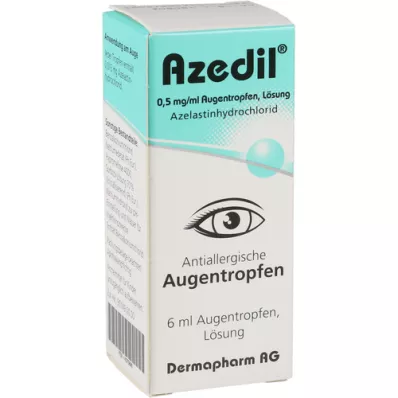 AZEDIL 0,5 mg/ml øjendråbeopløsning, 6 ml