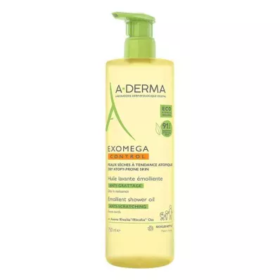 A-DERMA EXOMEGA CONTROL blødgørende bruseolie, 750 ml