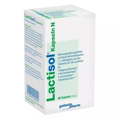 Lactisol kapsler N, 90 stk