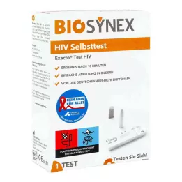 EXACTO HIV Selvtest, 1 stk