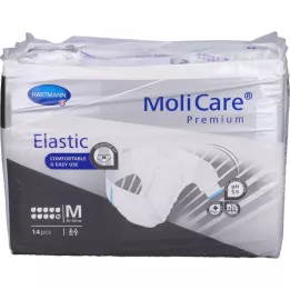 MOLICARE Premium Elastic Briefs 10 dråber str. M, 14 stk