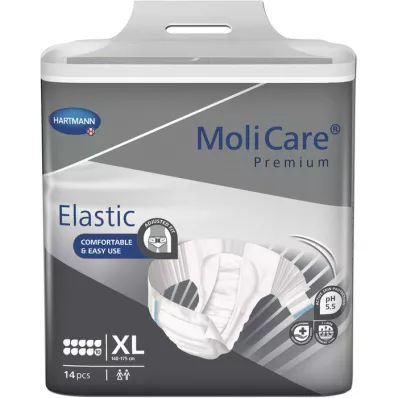 MOLICARE Premium Elastic Briefs 10 dråber str. XL, 14 stk