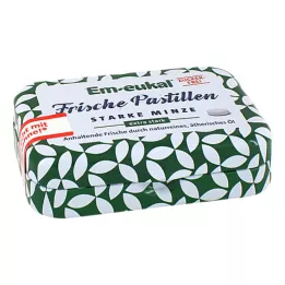 EM-EUKAL Friske pastiller stærk mynte sukkerfri, 20 g