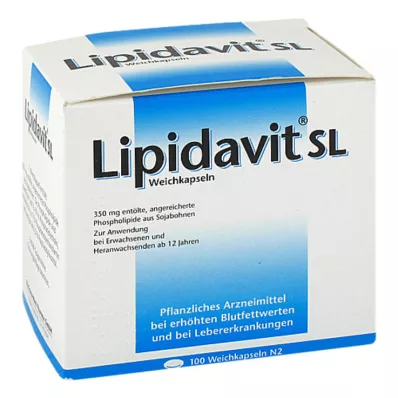 Lipidavit SL bløde kapsler, 100 stk Lipidavit SL bløde kapsler, 100 stk