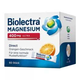 BIOLECTRA Magnesium 400 mg ultra Direct Orange, 60 kapsler