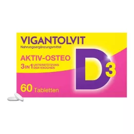 VIGANTOLVIT D3-vitamin K2 calcium filmovertrukne tabletter, 60 kapsler