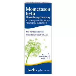 MOMETASON beta Høfeber Spray 50μg/Sp.60 Sp.St, 10 g