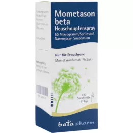 MOMETASON beta Høfeber Spray 50μg/Sp.140 Sp.St, 18 g