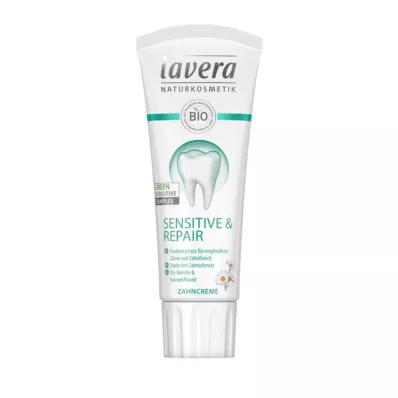 LAVERA Sensitiv tandpasta &amp; Repair med fluor, 75 ml