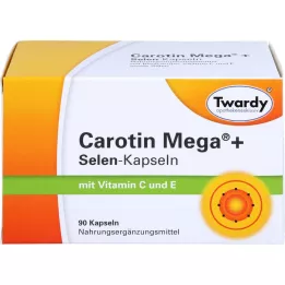 CAROTIN MEGA+Selenium-kapsler, 90 stk