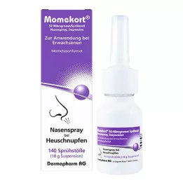 MOMEKORT 50 μg/spray næsespray suspension 140 voksen, 18 g
