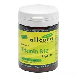 VITAMIN B12-KAPSULER, 60 kapsler
