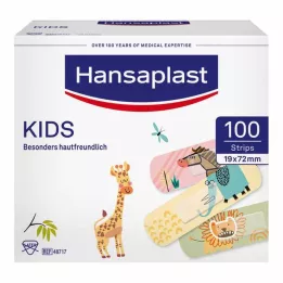HANSAPLAST Børnegipsstrimler Univeral, 100 stk