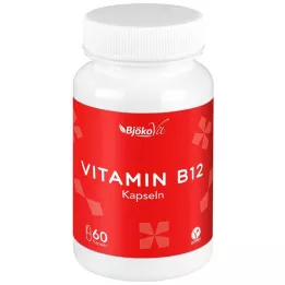 VITAMIN B12 VEGAN Kapsler 1000 µg Methylcobalamin, 60 kapsler