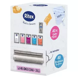 RITEX Kondomdispenser stor pakke, 40 stk