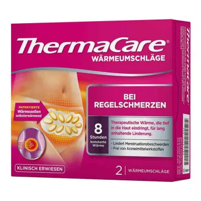 THERMACARE mod menstruationssmerter, 2 stk