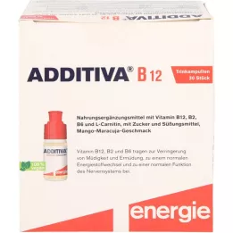 ADDITIVA Vitamin B12 drikkeampuller, 30X8 ml