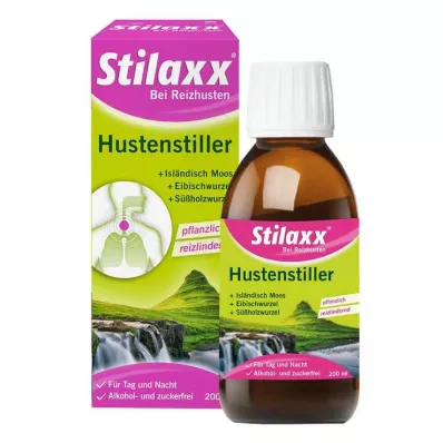 STILAXX Hostestillende middel islandsk mos voksne, 200 ml STILAXX Hostestillende middel islandsk mos voksne, 200 ml