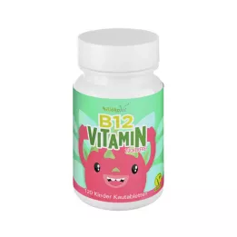 VITAMIN B12 KINDER Veganske tyggetabletter, 120 stk