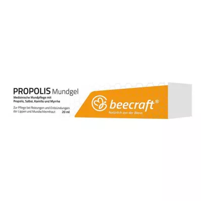 BEECRAFT Propolis mundgel, 20 ml