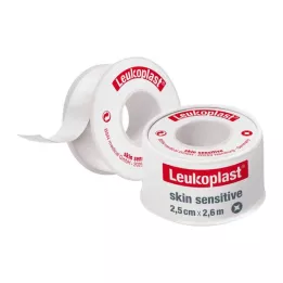 LEUKOPLAST Hudfølsom 2,5 cmx2,6 m m.beskyttelse, 1 stk
