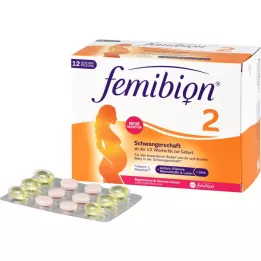 FEMIBION 2 graviditets kombipakke, 2X84 stk