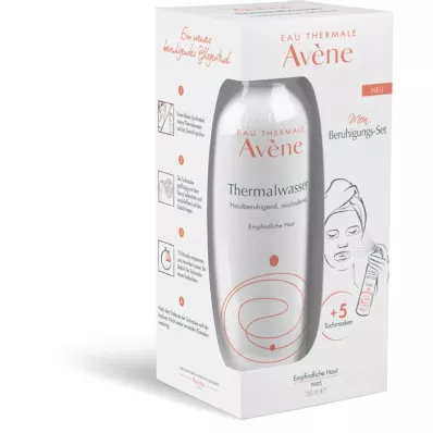 AVENE Thermal water spray 150ml+5 sheet masks sæt, 1p