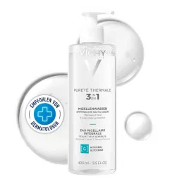 VICHY PURETE Thermale Mineral Micellar Fluid Sensitive, 400 ml