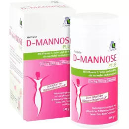 D-MANNOSE PLUS 2000 mg pulver med vitaminer og mineraler, 250 g