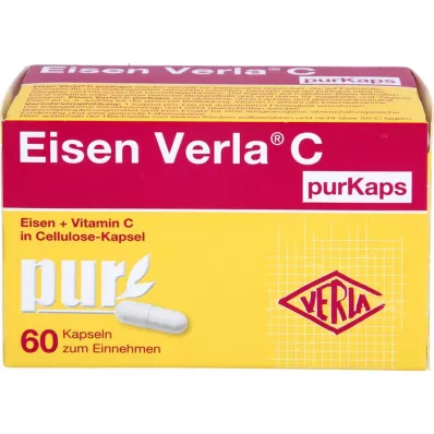 EISEN VERLA C purKaps, 60 kapsler