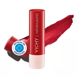 VICHY NATURALBLEND Farvet læbepomade rød, 4,5 g