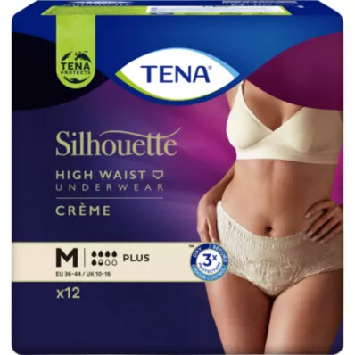 TENA SILHOUETTE plus M creme, 12 stk