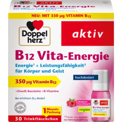 DOPPELHERZ B12 Vita-Energie drikkeampuller, 30 stk