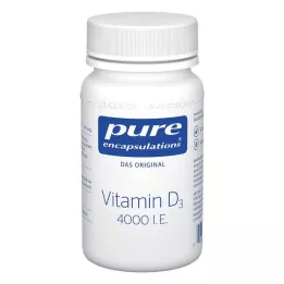 PURE ENCAPSULATIONS Vitamin D3 4000 I.U. kapsler, 60 kapsler