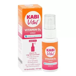 KABIVITAL 2.000 I.E. D3-spray med pebermyntesmag, 25 ml
