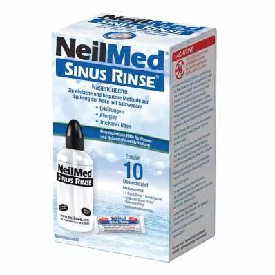 Neilmed Sinus Skyl Nas.du.+ Nas.Sp.Salt 10 Dosbtl, 1 s