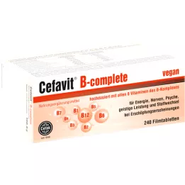 CEFAVIT B-komplette filmovertrukne tabletter, 240 stk