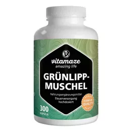 GRÜNLIPPMUSCHEL 500 mg højdosis kapsler, 300 stk