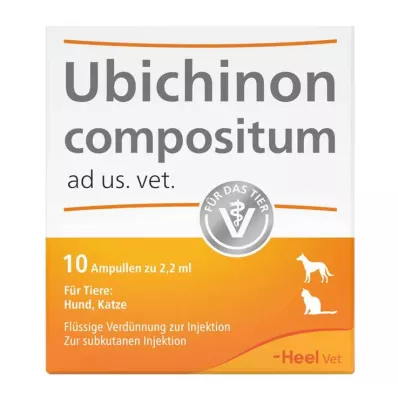 Ubiquinone compositum til os.dyrlæge.Ampuller, 10 stk