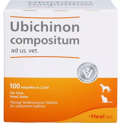 UBICHINON compositum ad us.vet.ampuller, 100 stk