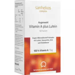 SANHELIOS Augenwohl Vitamin A plus Lutein Kapsler, 60 Kapsler