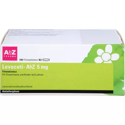 LEVOCETI-AbZ 5 mg filmovertrukne tabletter, 100 stk