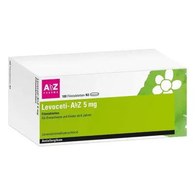 Levoceti-AbZ 5 mg filmovertrukne tabletter, 100 stk