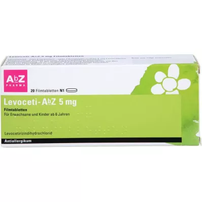 LEVOCETI-AbZ 5 mg filmovertrukne tabletter, 20 stk