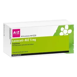LEVOCETI-AbZ 5 mg filmovertrukne tabletter, 50 stk